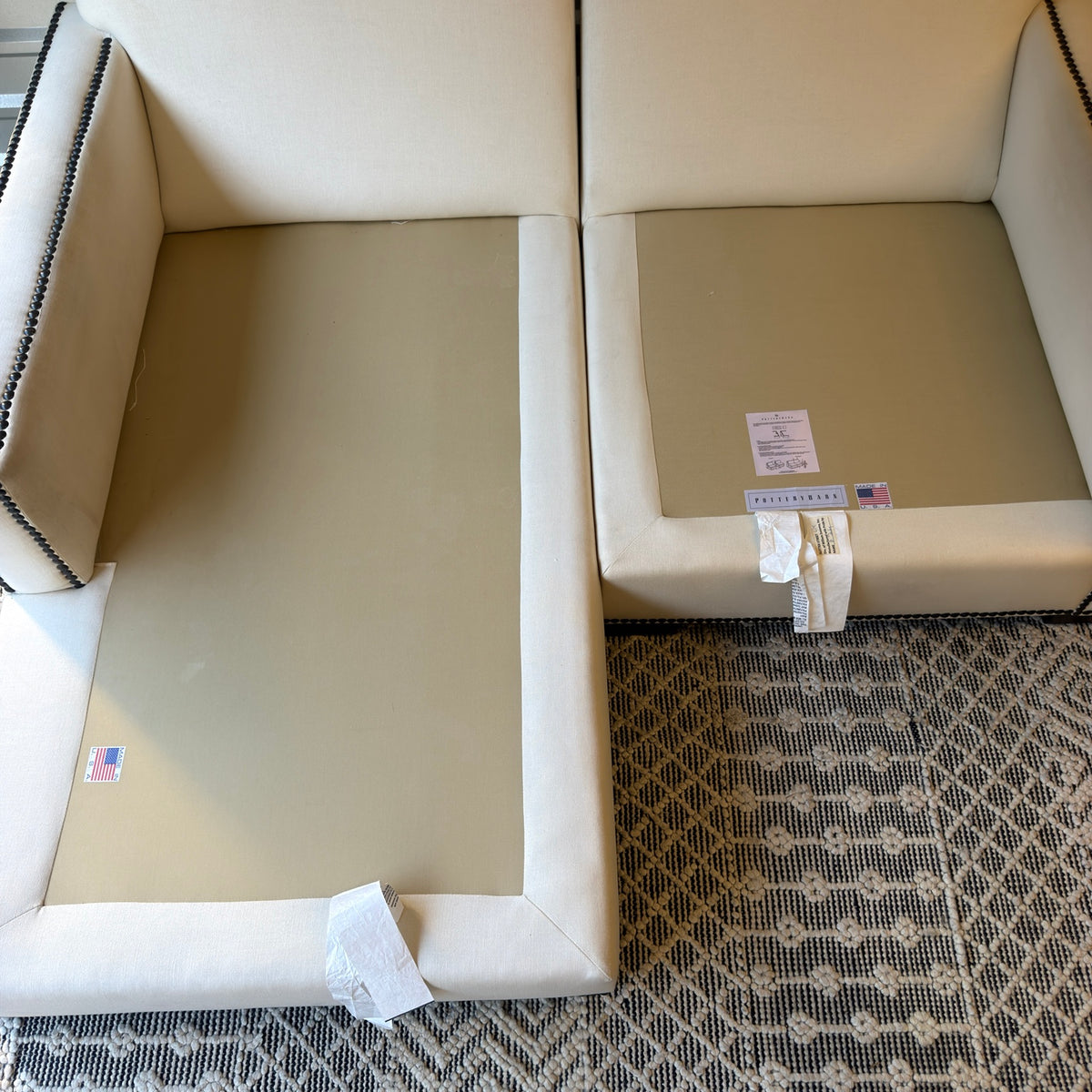 Sectional bases and connecting hardware
