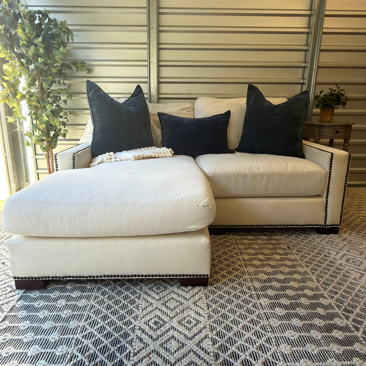 Pottery Barn ivory compact chaise sectional — IMG_8204.JPG