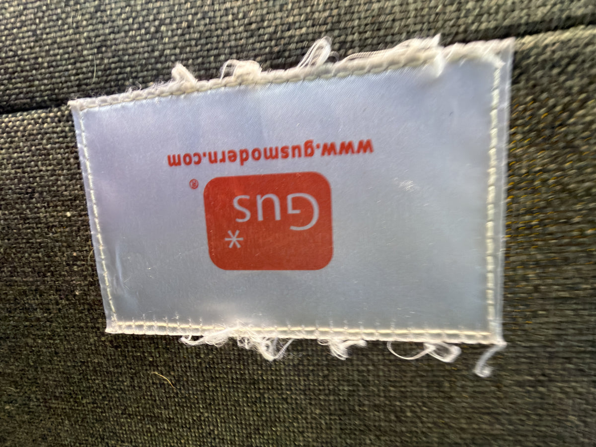 Gus Modern sewn brand label