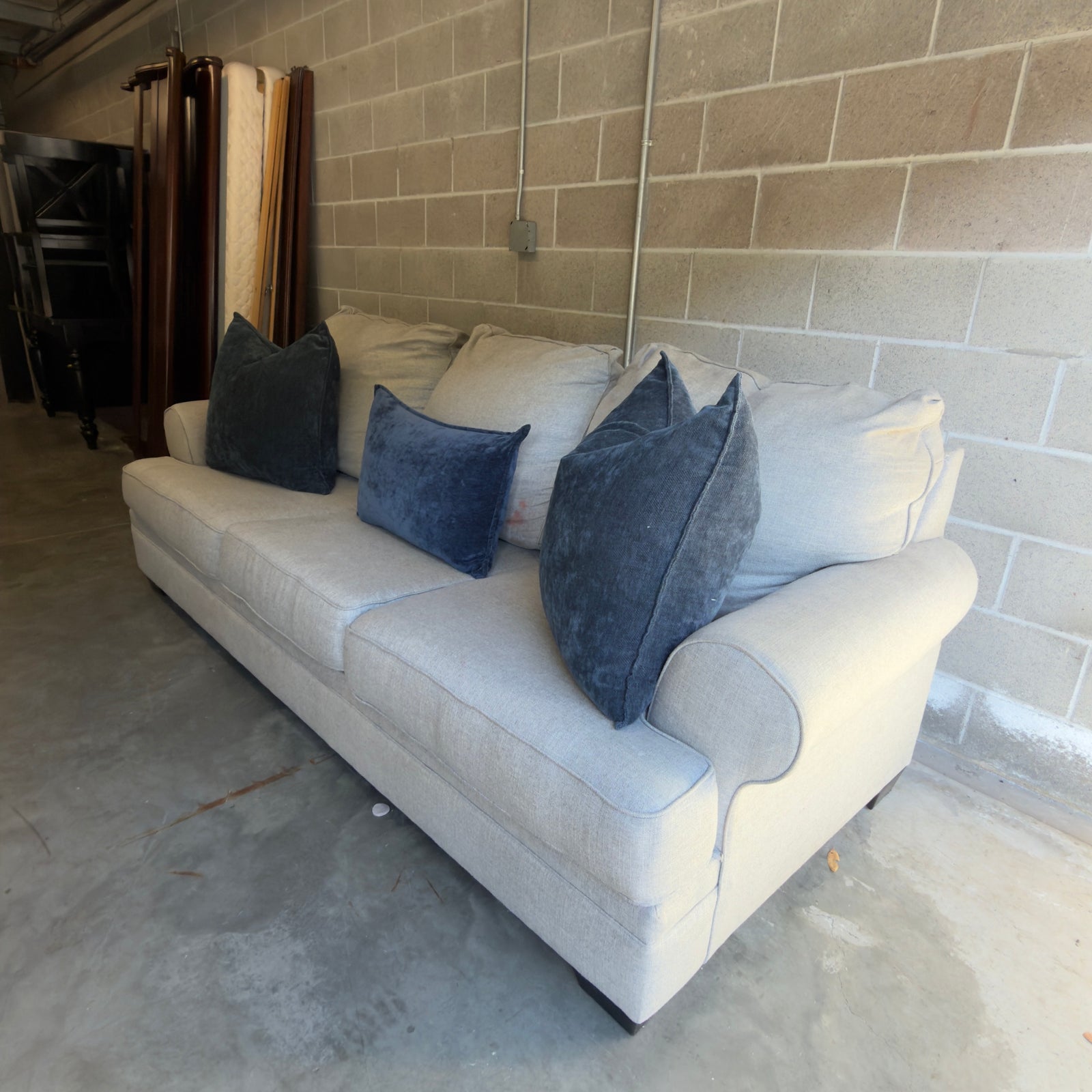 Ashley Antonlini oversized sofa - right three-quarter view