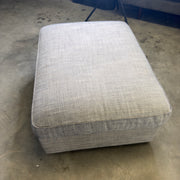 Gray IKEA Kivik Storage Ottoman