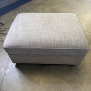 Gray IKEA Kivik Storage Ottoman