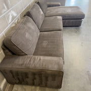 Brown IKEA Kivik two-piece sectional with chaise - gallery view 7