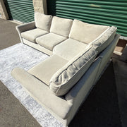 Pottery Barn Pearce sectional - seating section detail