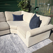 Pottery Barn Pearce sectional - three-quarter view