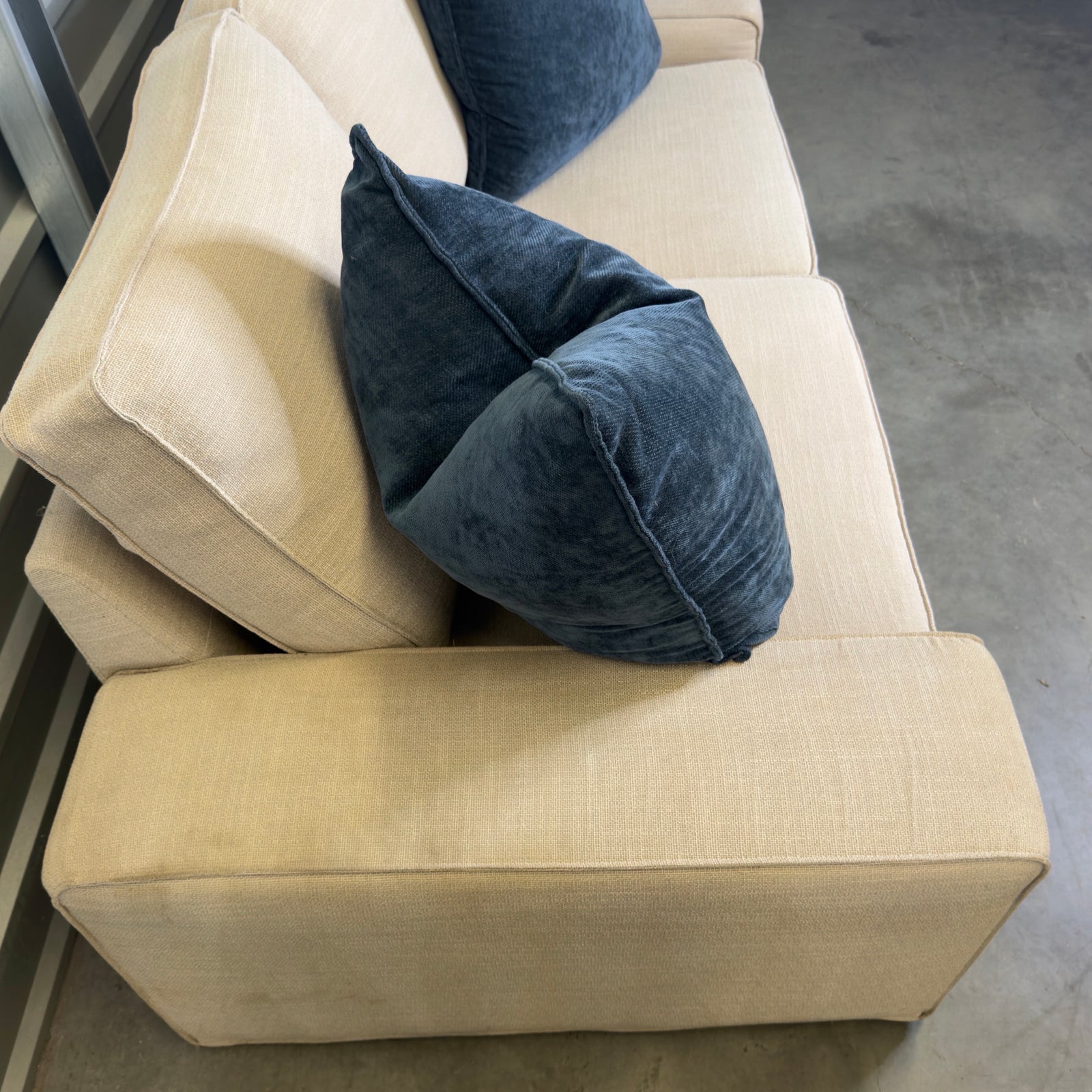 Beige IKEA Kivik Sofa