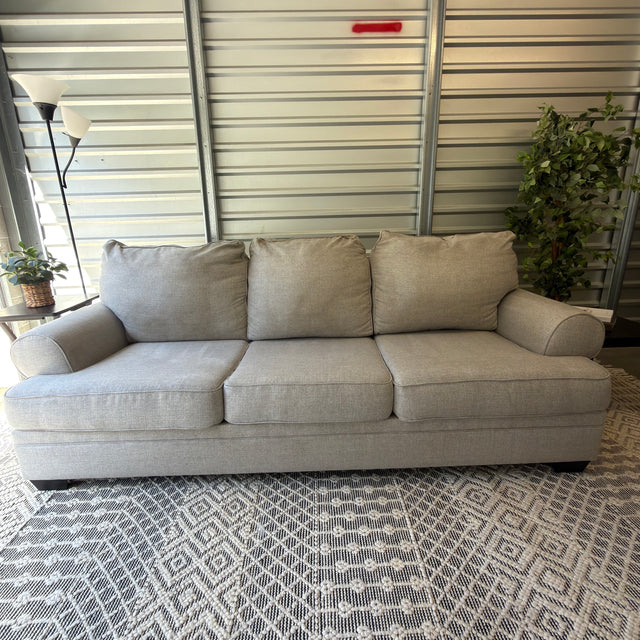 Ashley Furniture Antonlini Oversized Beige Sofa - 98" - straight-on staged front view