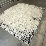 Surya Portfolio Tetris Ivory & Black Area Rug - 7'9" x 9'6" - product view 2