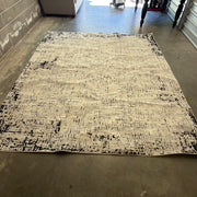 Surya Portfolio Tetris Ivory & Black Area Rug - 7'9" x 9'6" - product view 4