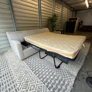 RH Belgian Track Arm 8' Sleeper Sofa - pull-out sleeper view 14