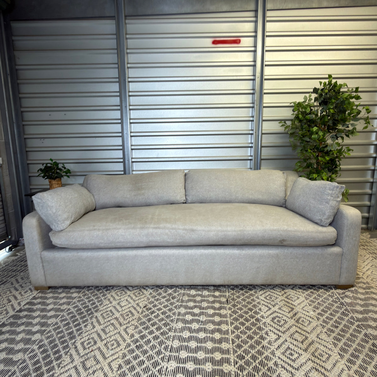 RH Belgian Track Arm 8' Sleeper Sofa - additional front view 16