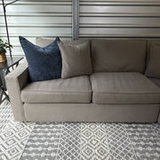 Room & Board Metro sofa with right-arm chaise - straight-on detail