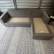 Room & Board Metro sofa with chaise - cushions removed