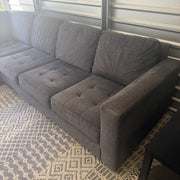 Ashley Maier charcoal gray chaise sectional, view 7