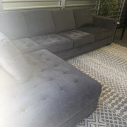 Ashley Maier charcoal gray chaise sectional, view 10