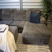 Ashley gray U-shaped sectional and storage ottoman — actual item IMG_8458.JPG