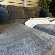 Ashley gray U-shaped sectional and storage ottoman — actual item IMG_8468.JPG