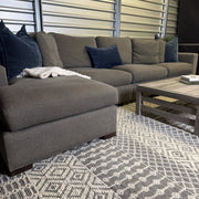 Crate & Barrel gray sectional — actual item IMG_8518.JPG