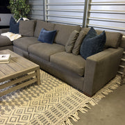 Crate & Barrel gray sectional — actual item IMG_8520.JPG