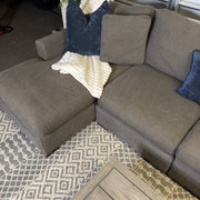 Crate & Barrel gray sectional — actual item IMG_8529.JPG