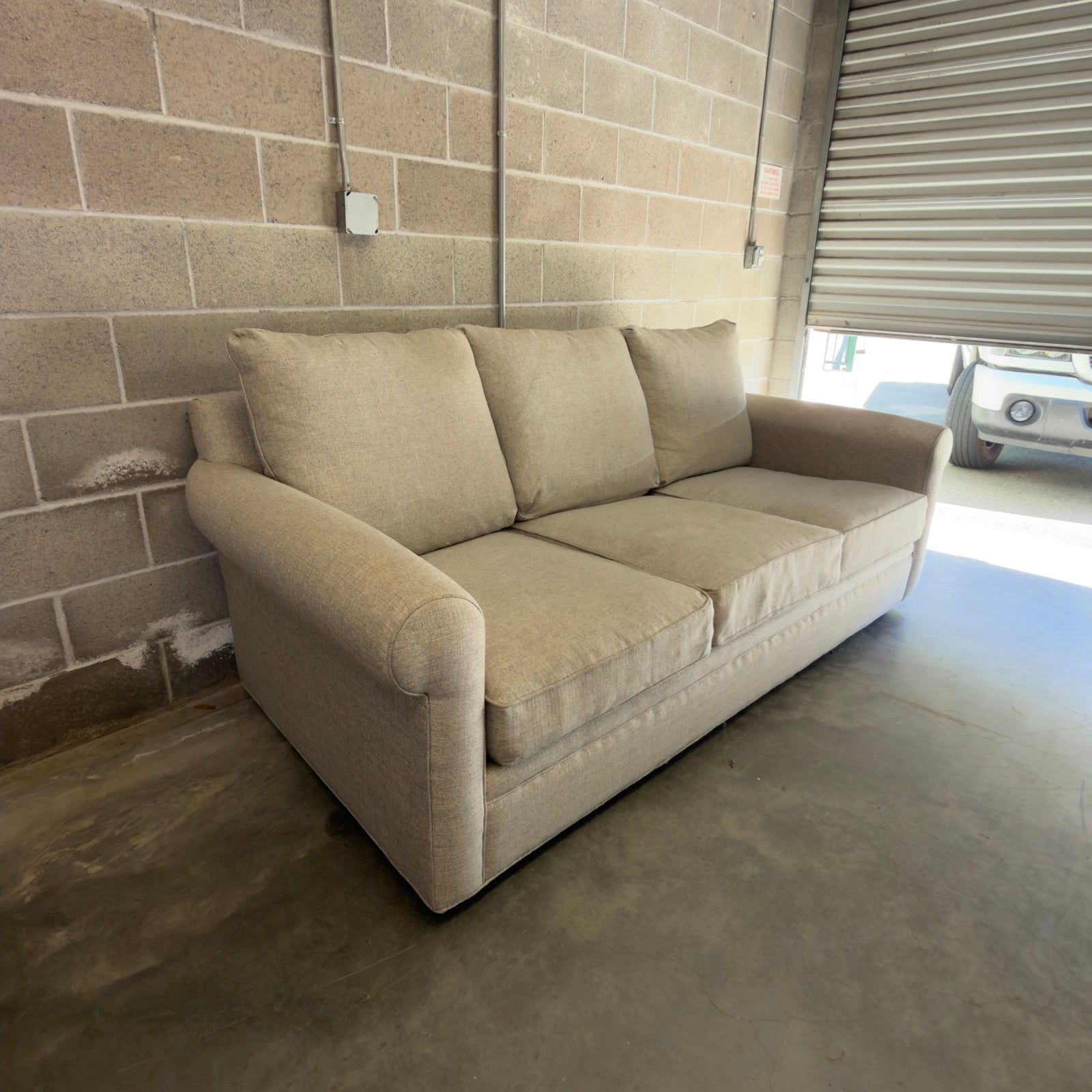 Gray Macy's Zaniel sofa - gallery view 8