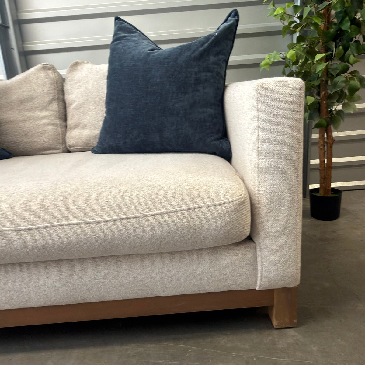 Pottery Barn Jake Seadrift Loveseat