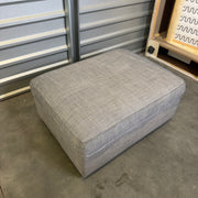 Gray IKEA Kivik Storage Ottoman