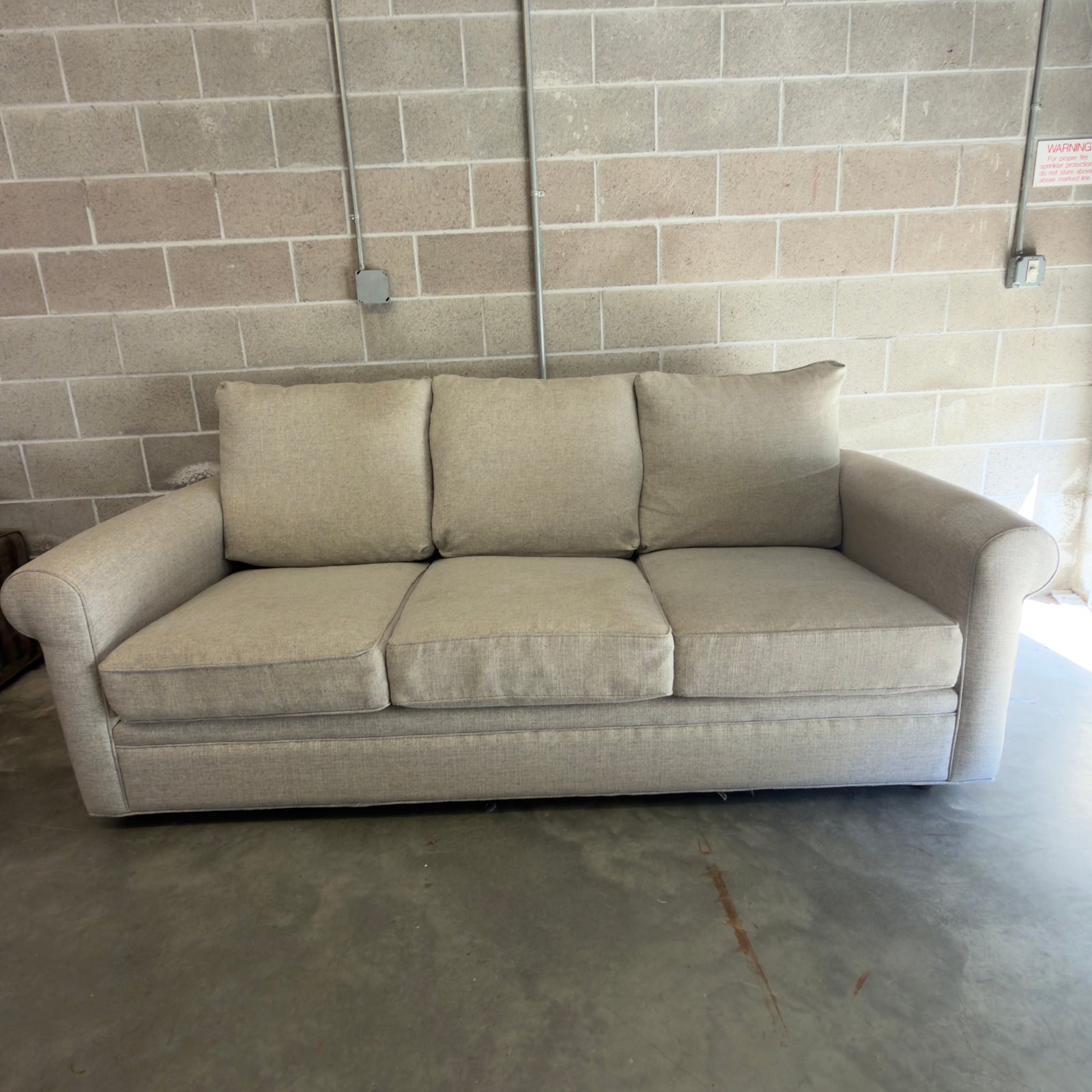 Gray Macy's Zaniel sofa - gallery view 2