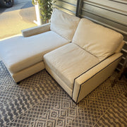 Pottery Barn ivory compact chaise sectional — IMG_8193.JPG