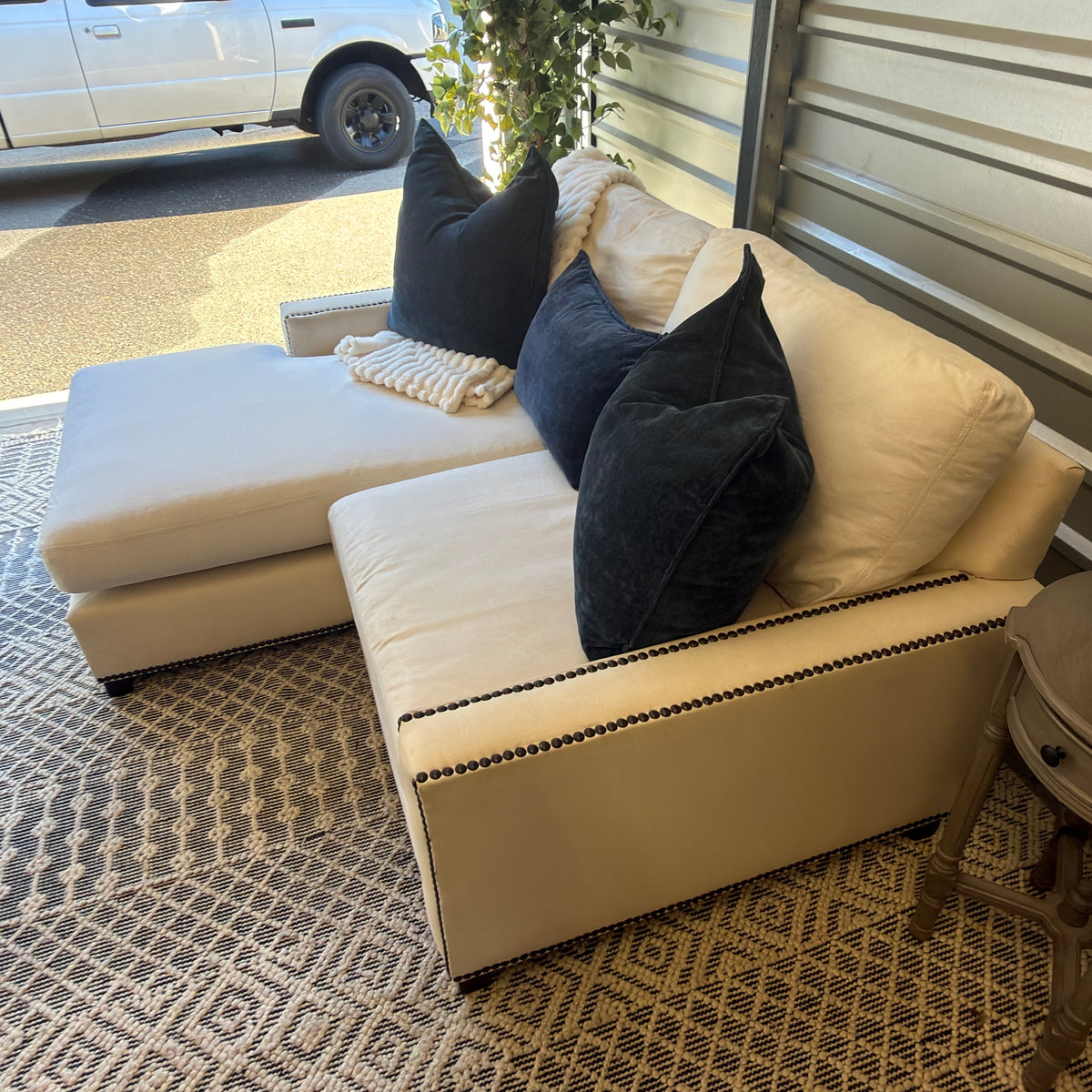 Pottery Barn ivory compact chaise sectional — IMG_8196.JPG