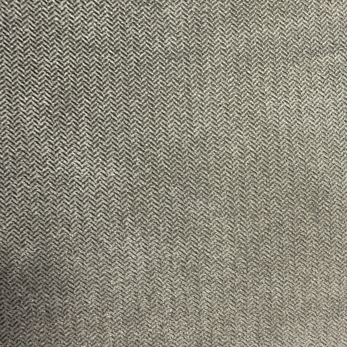 Crate & Barrel Axis Nickel chaise sectional — fabric close-up